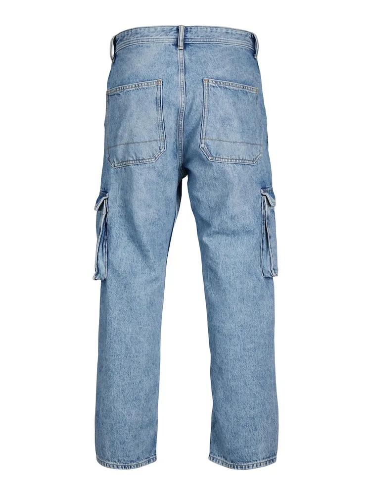 Blue jean best sale cargo pants