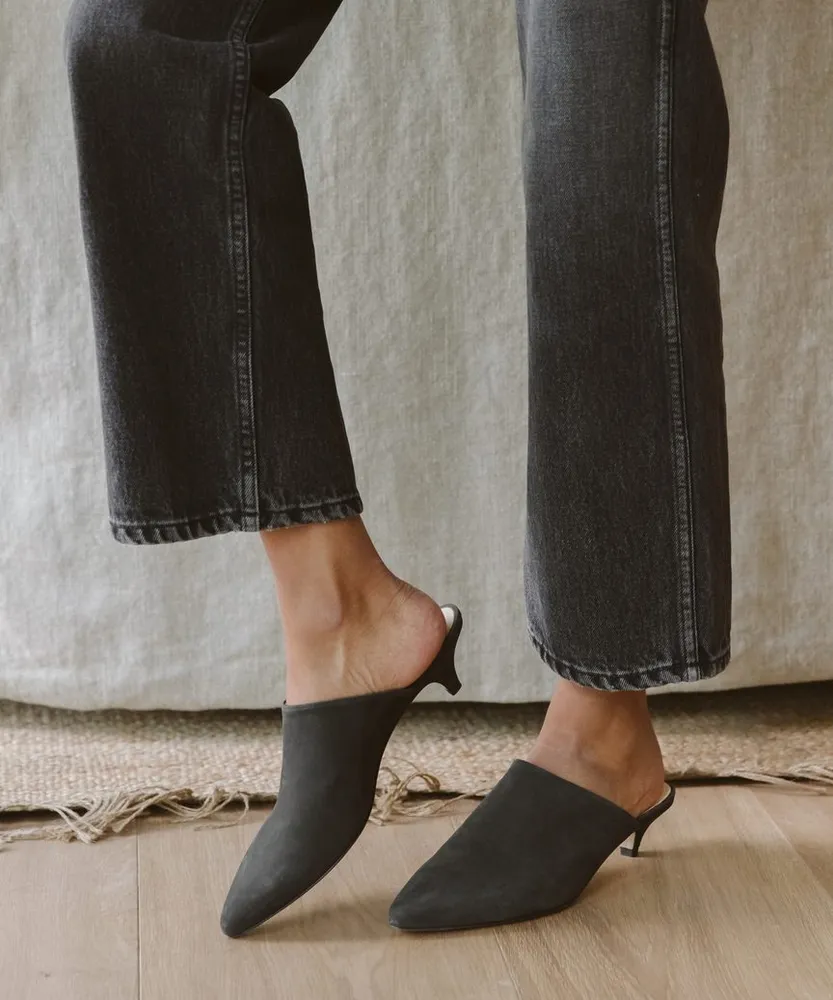 Jenni kayne oiled leather sale mule
