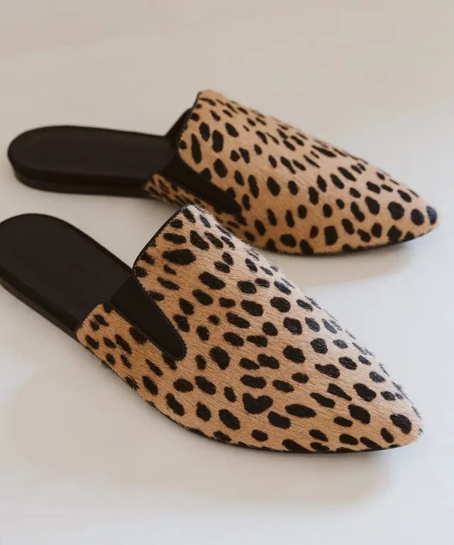 Jenni kayne clearance leopard mule slides