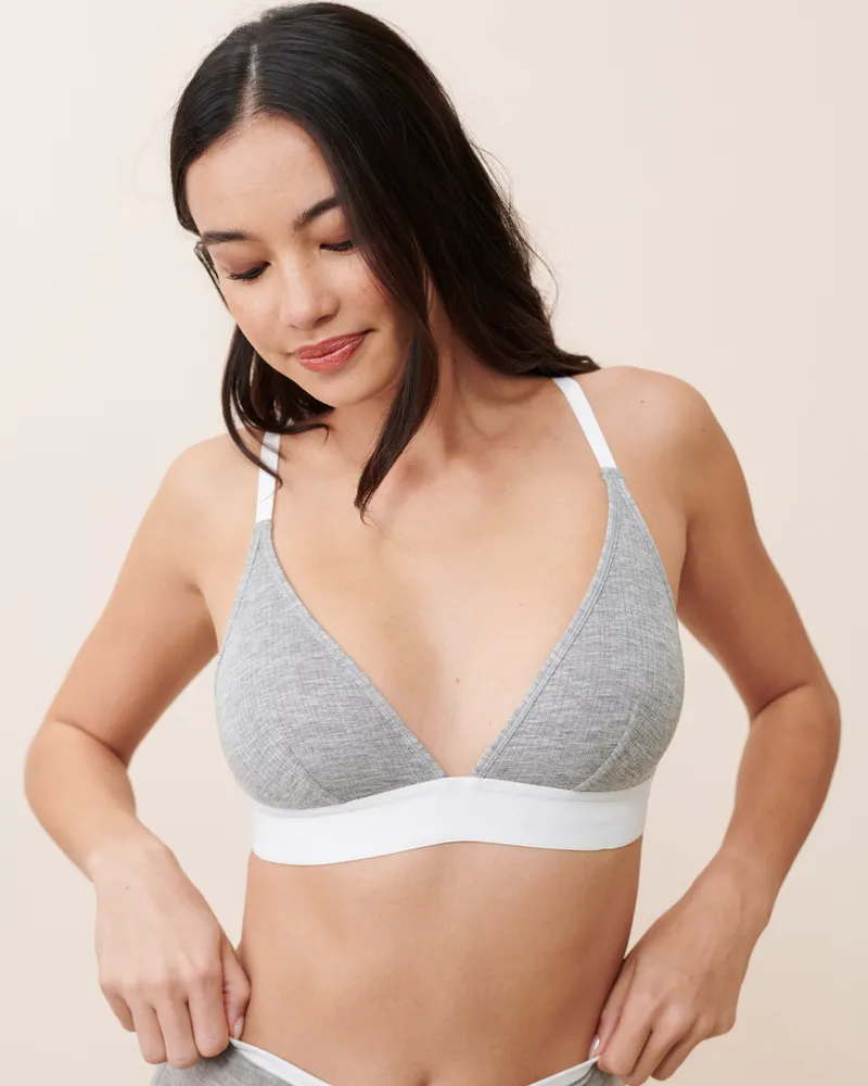 Negative Underwear x Jenni Kayne Whipped Triangle Bralette