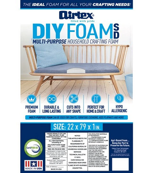 Airtex foam chair pads clearance