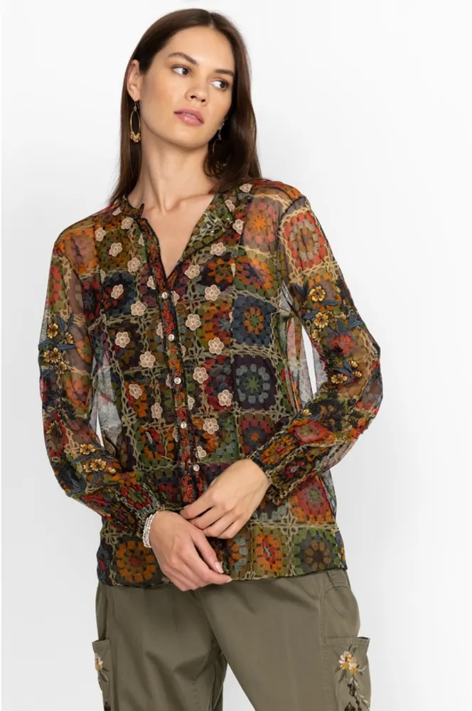 Johnny was avril blouse hot sale