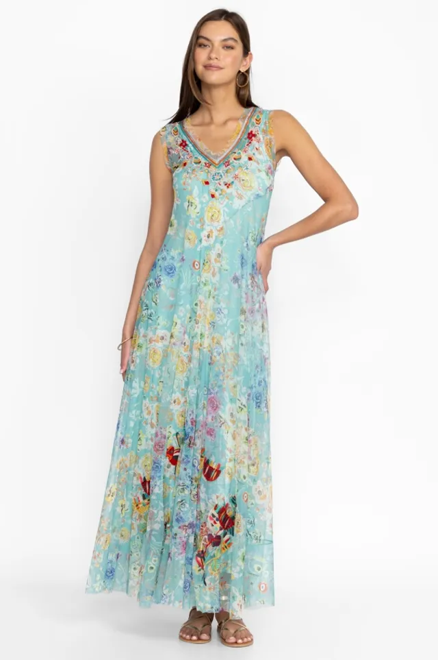 Johnny Was LOCUST MESH DRESS Bethesda Row
