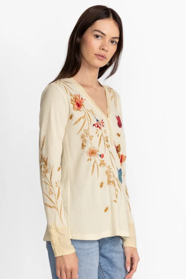 Johnny was outlet aria ruffle top