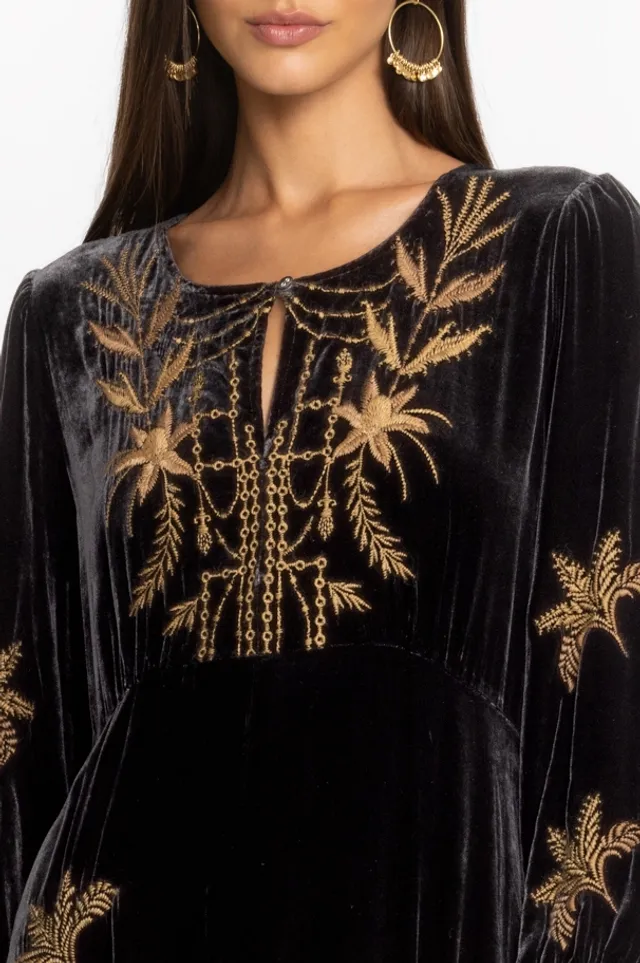 Johnny was sales velvet dress