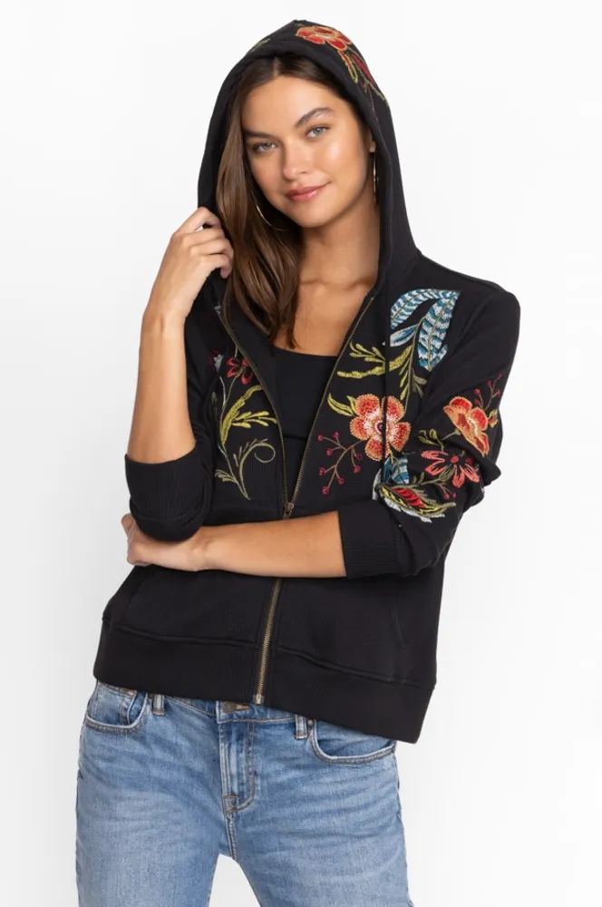 Zip up thermal hoodie discount