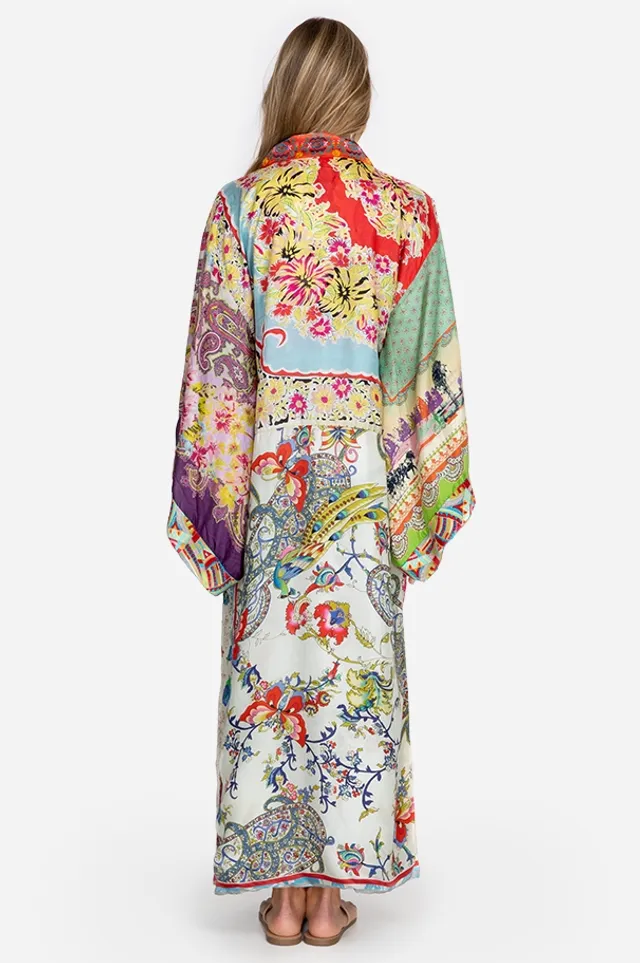 Johnny was online silk kimono dress