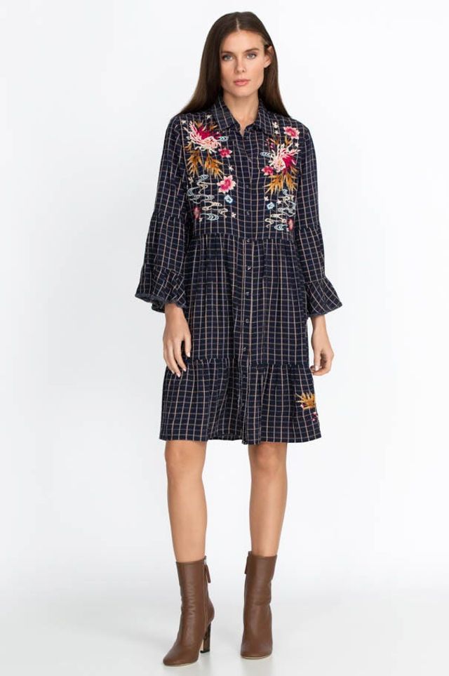 Johnny Was CHARIS EASY TIERED DRESS Bethesda Row