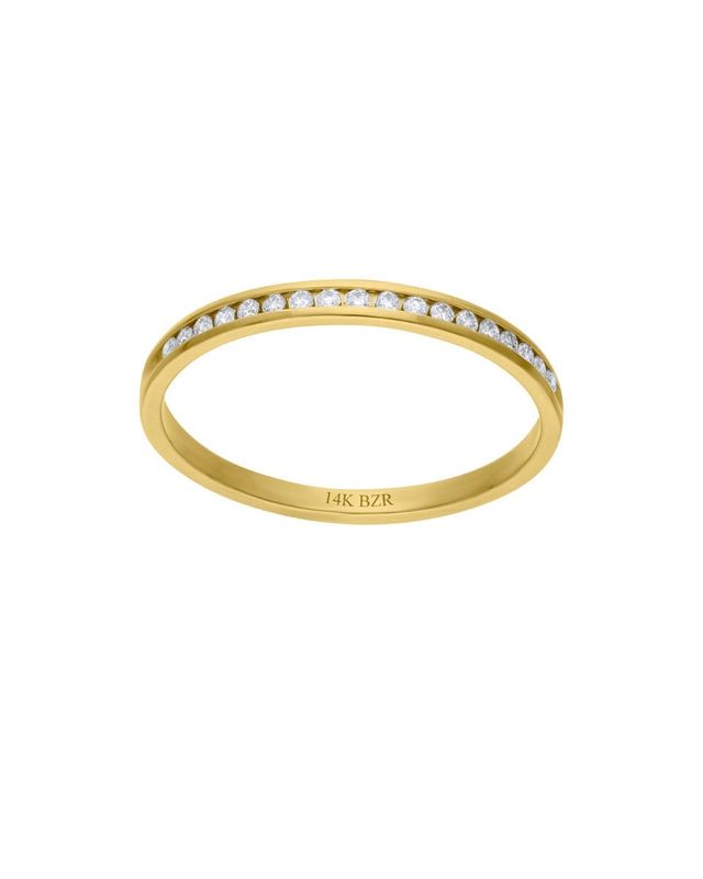 BIZZARRO Churumbela De Oro Amarillo 14k Con 10pts De Diamante