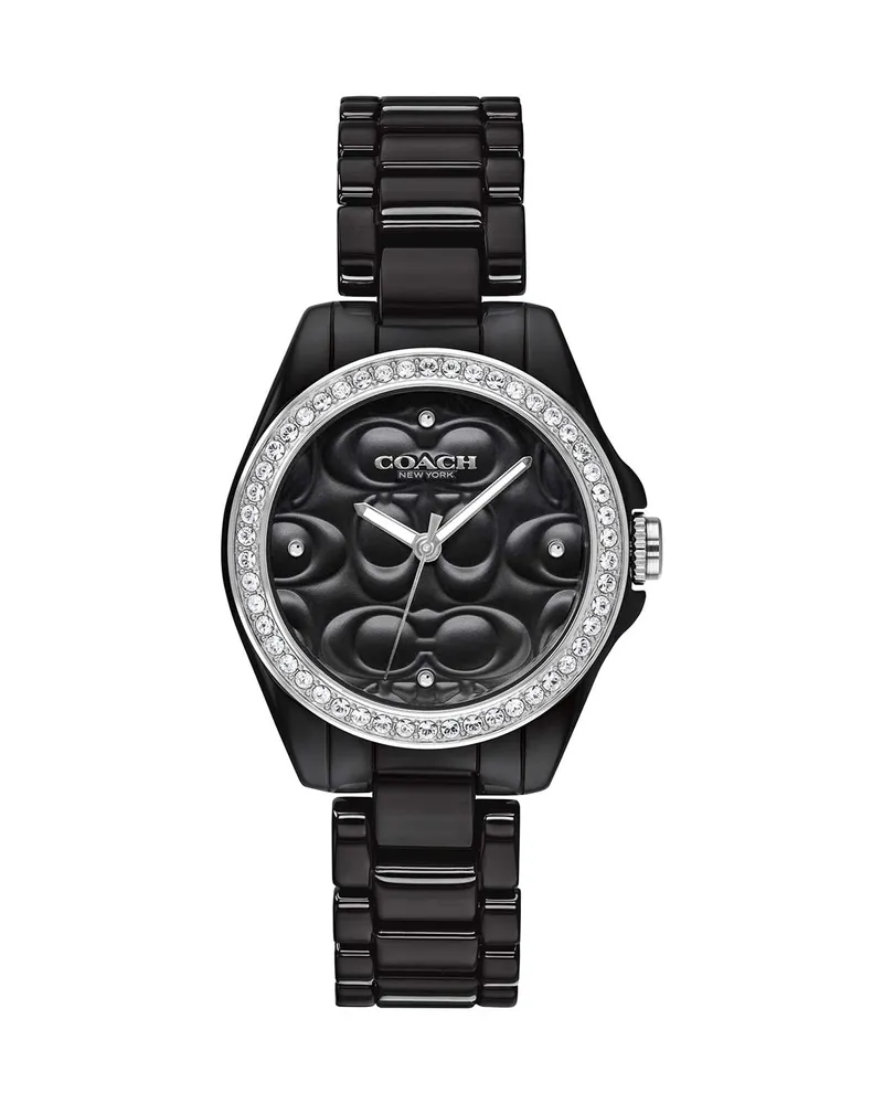 Reloj coach hotsell negro