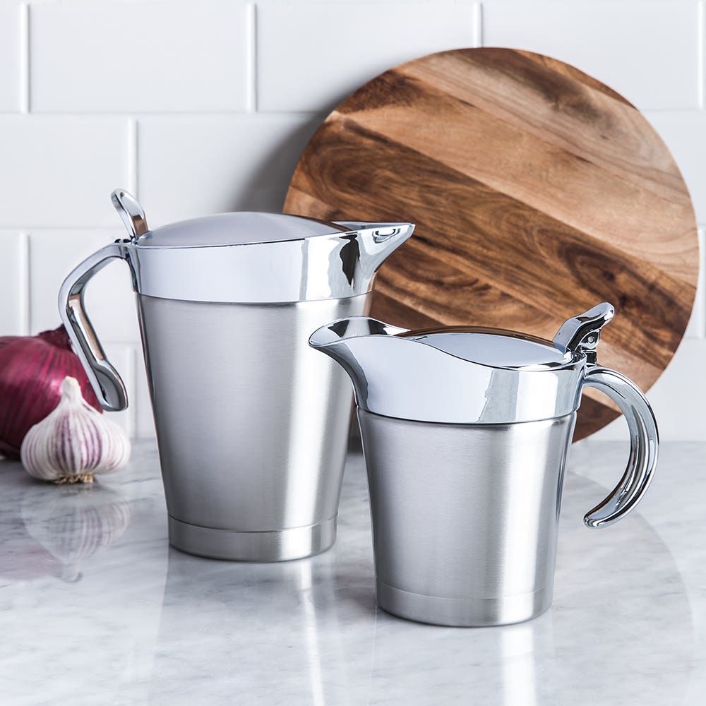 KSP Chalet Thermal Gravy Boat (Stainless Steel) 450mL Bramalea City