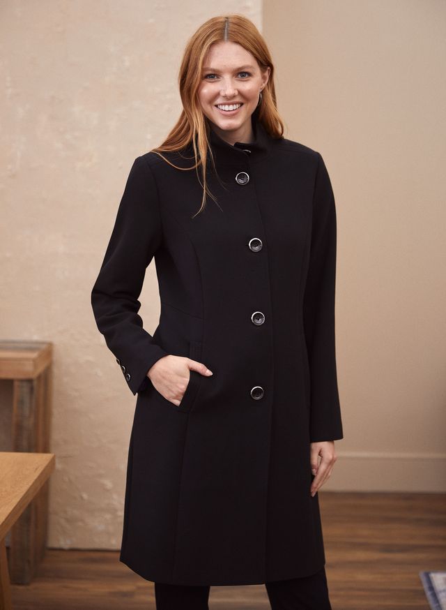 Man By Lipsy Wool Crombie Coat