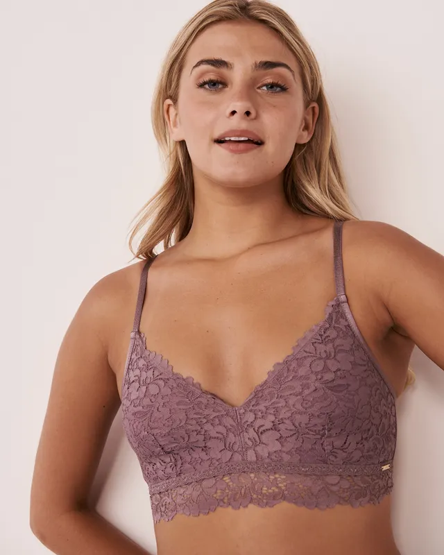 Calvin klein siren lace store triangle bralette