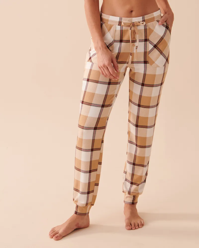 La Vie en Rose Recycled Fibers Fitted Pajama Pants Willowbrook