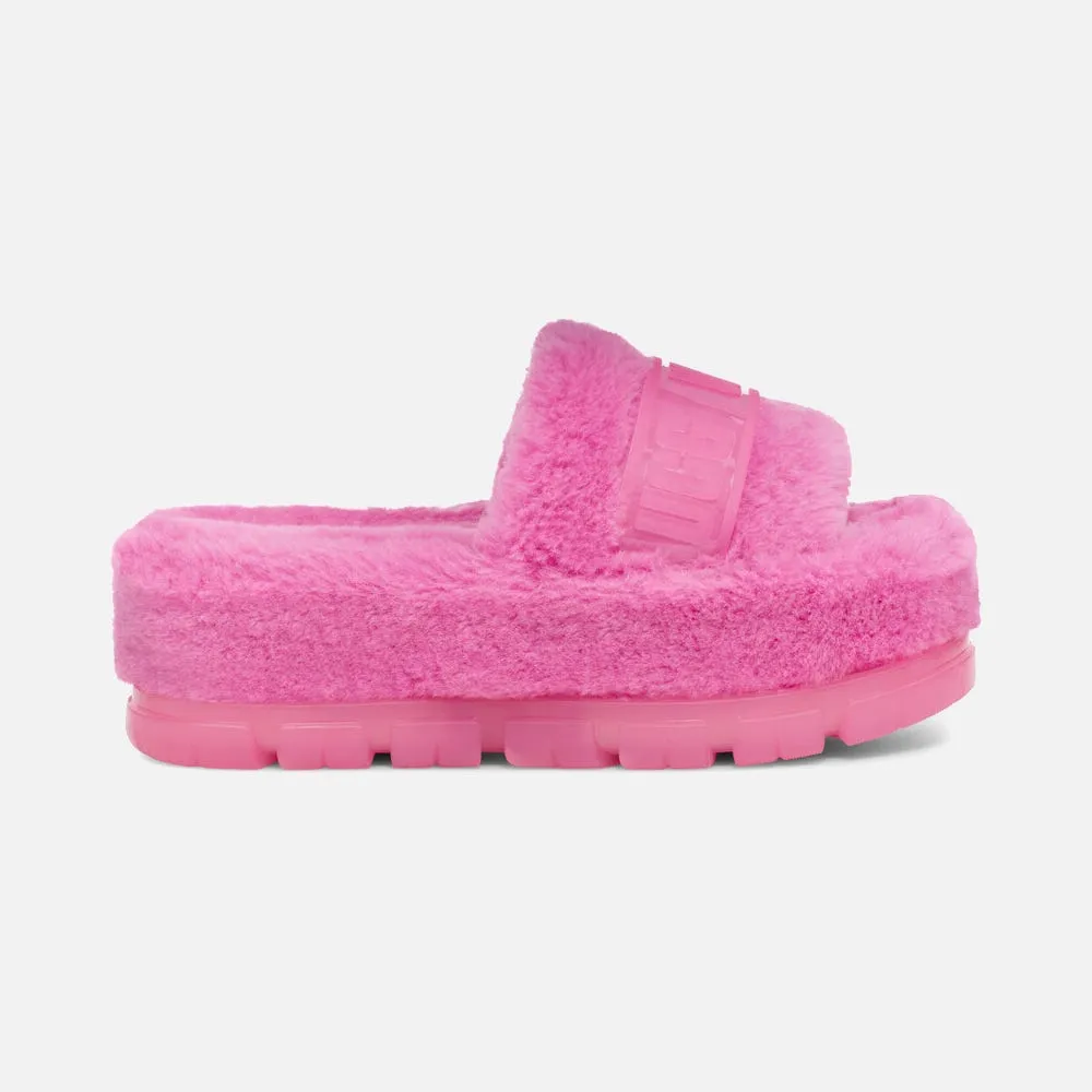 Ugg fluffita clear slippers carnation size 7 Square One