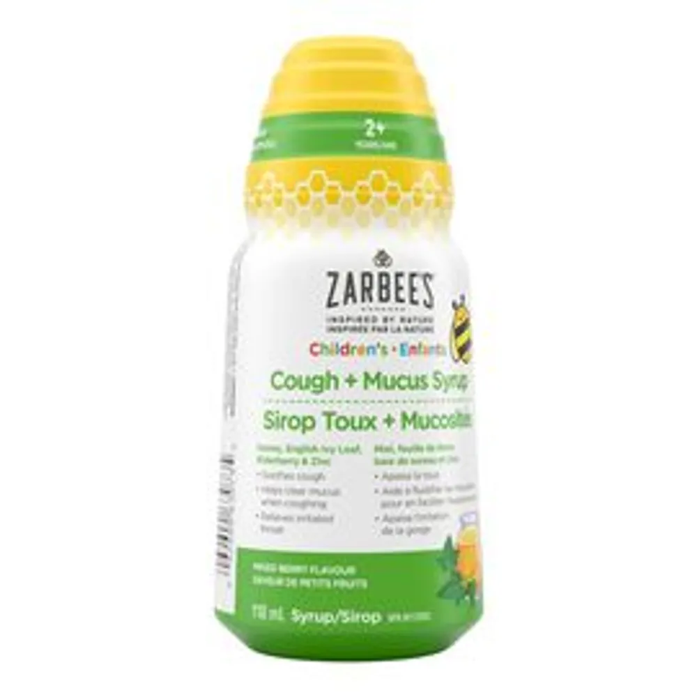 ZARBEE'S ZARBEES Cough + Mucus Syrup 118ml St. Vital Centre