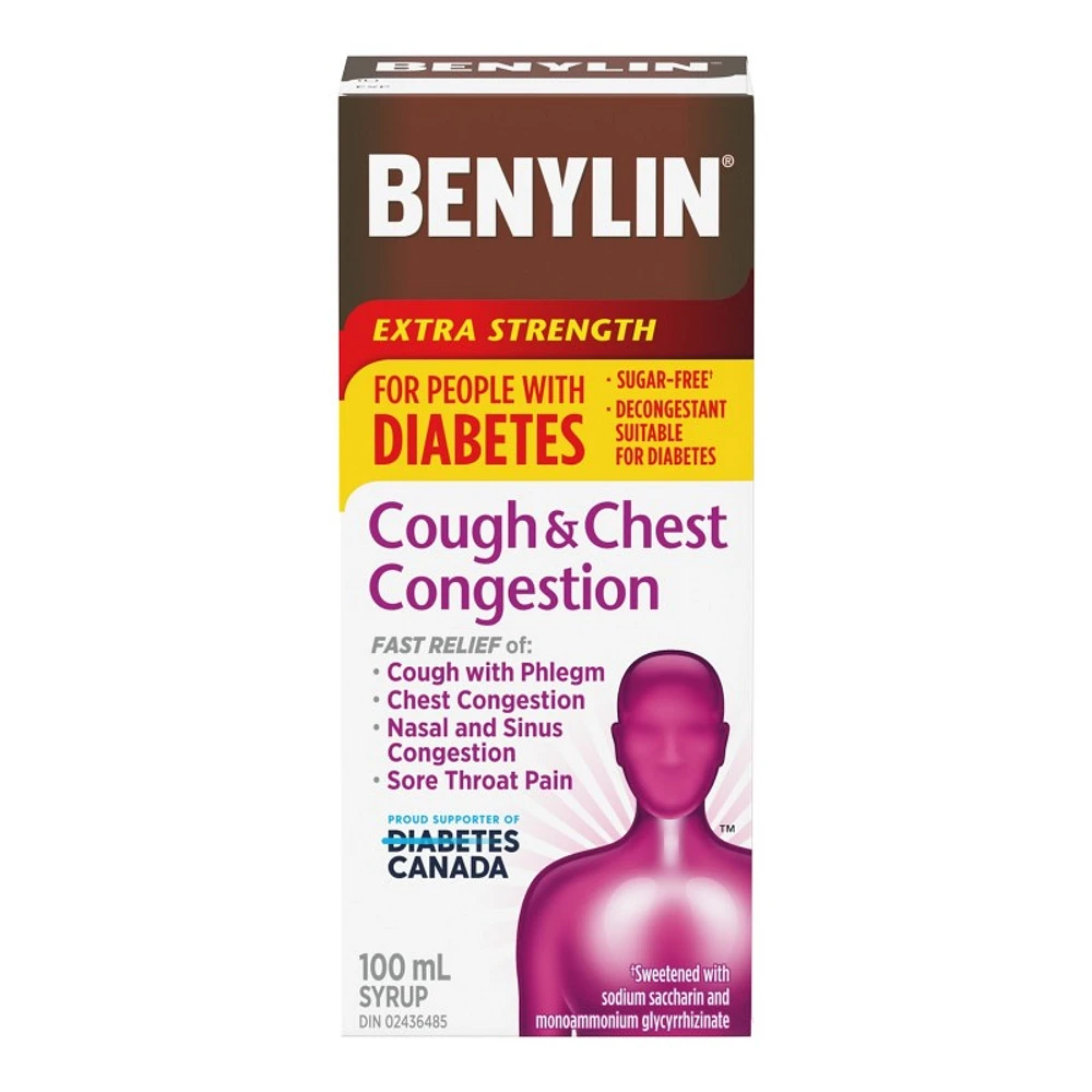 Benylin Extra Strength Cough & Chest Congestion Syrup 100ml