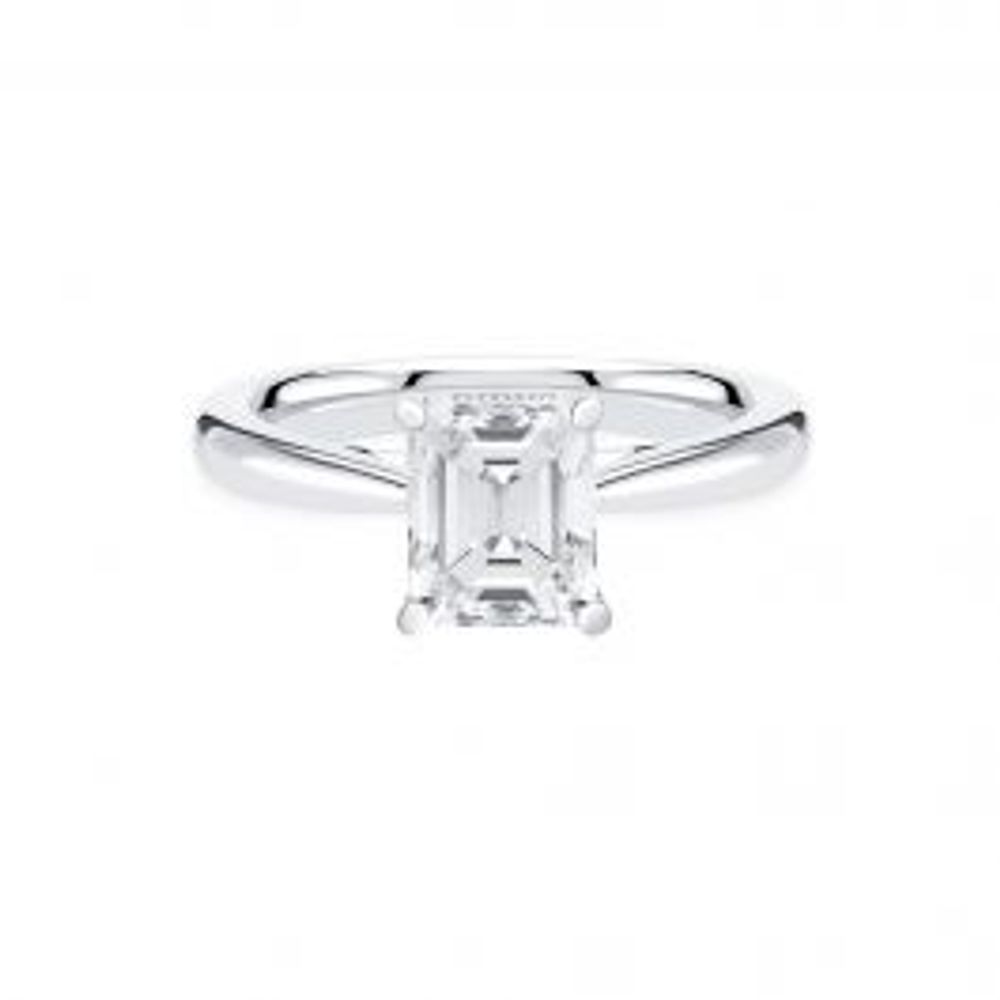 Birks top emerald ring