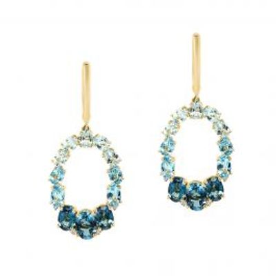 Birks bee chic blue topaz earrings deals