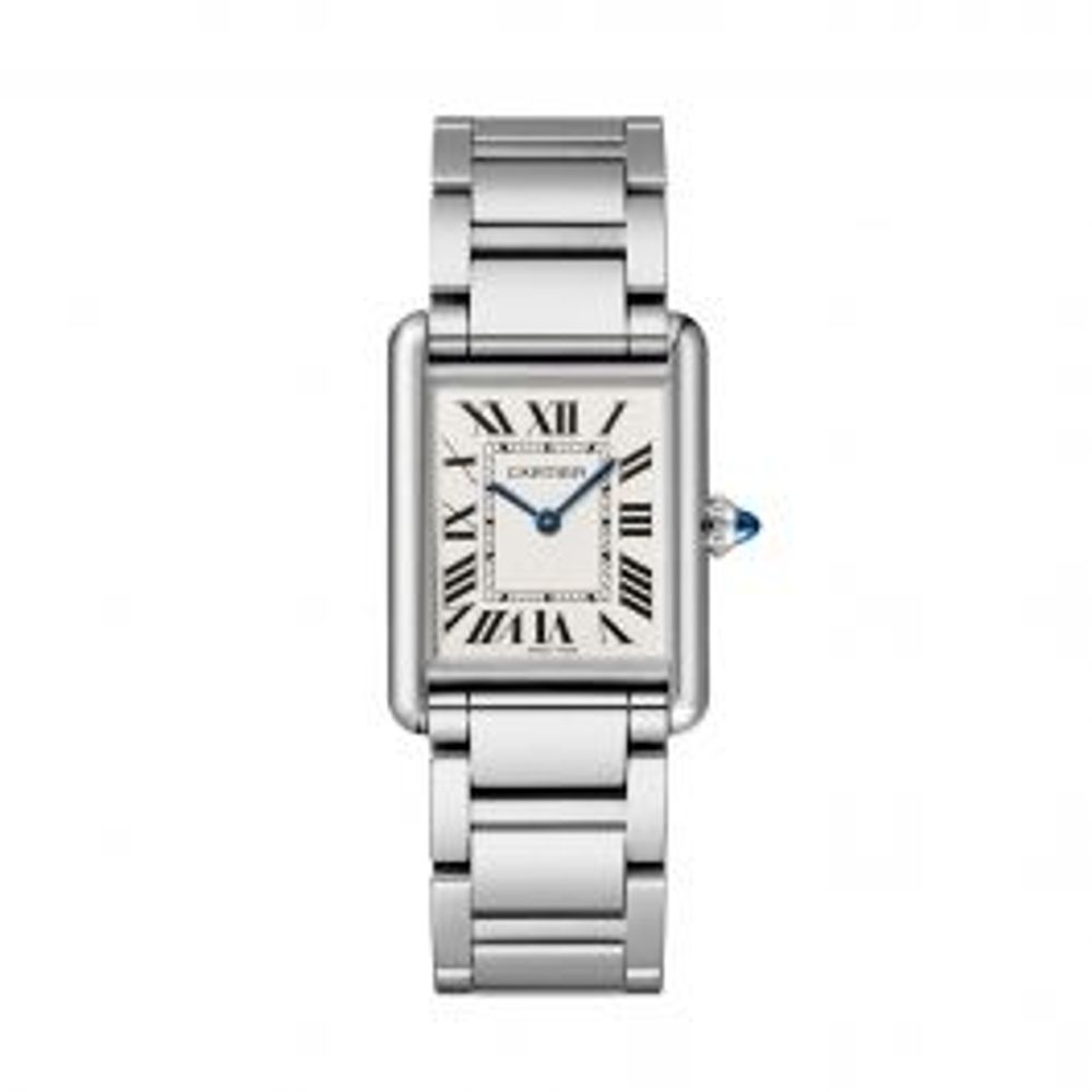 Cartier quartz sale stainless steel