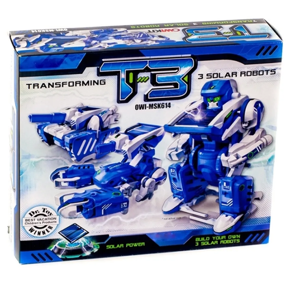 Owi t4 best sale transforming solar robot