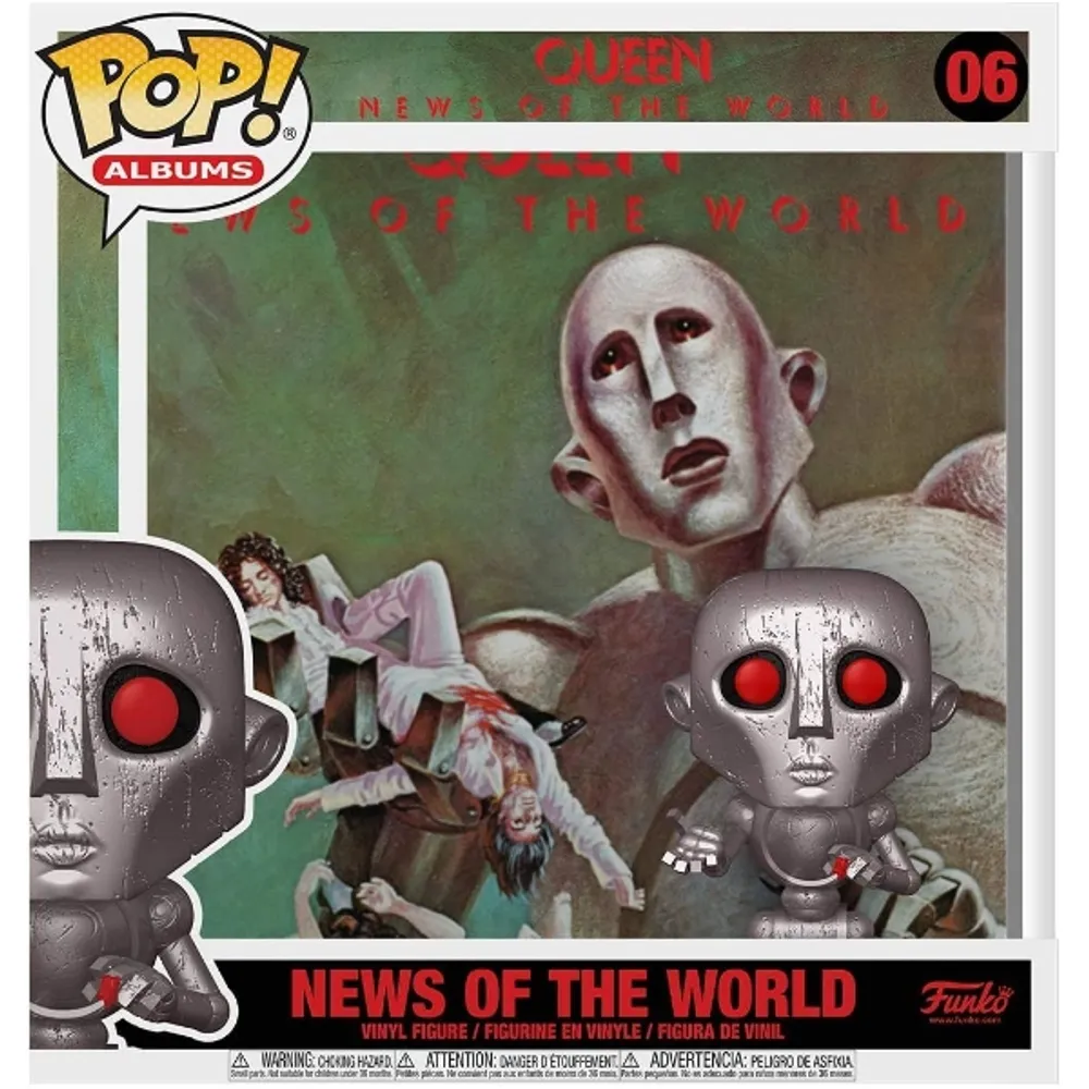 Funko Pop Albums Queen, News of The World | Coquitlam Centre