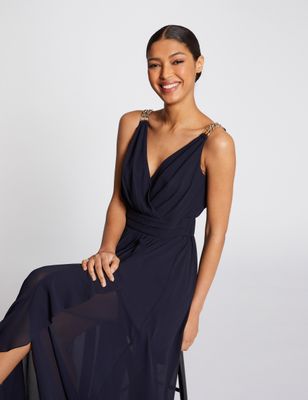 Robe morgan bleu marine top