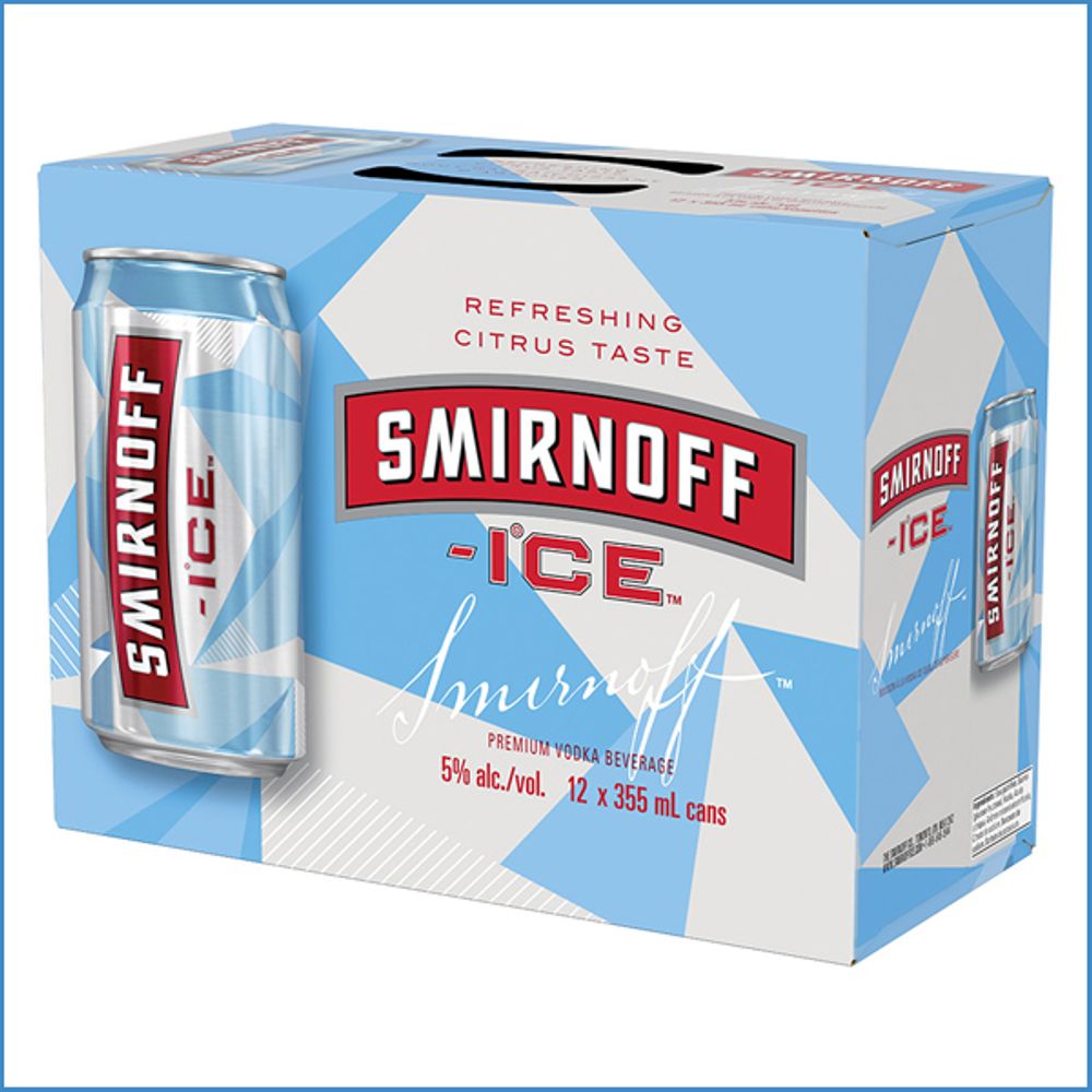 Smirnoff Ice Vodka Cooler 12 Cans Halifax Shopping Centre