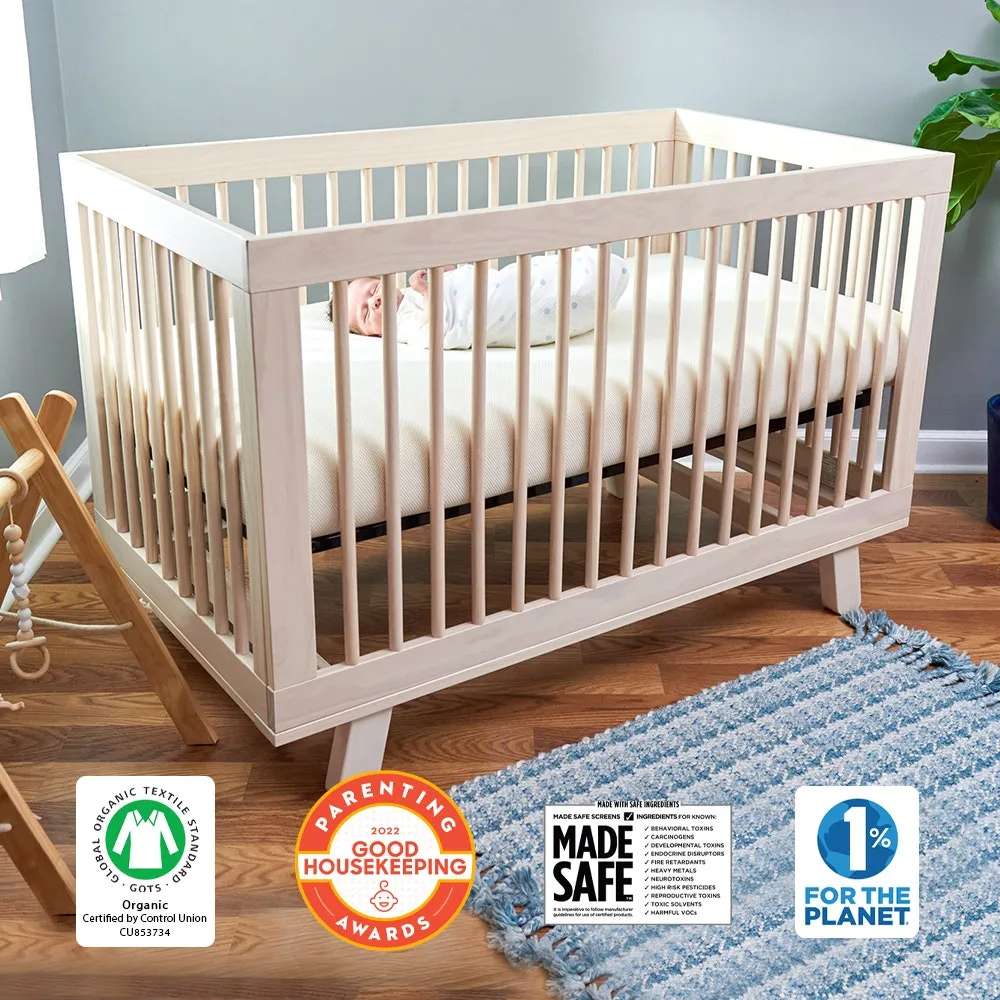 Naturepedic Organic Breathable Baby Crib Mattress 2 Stage Pike