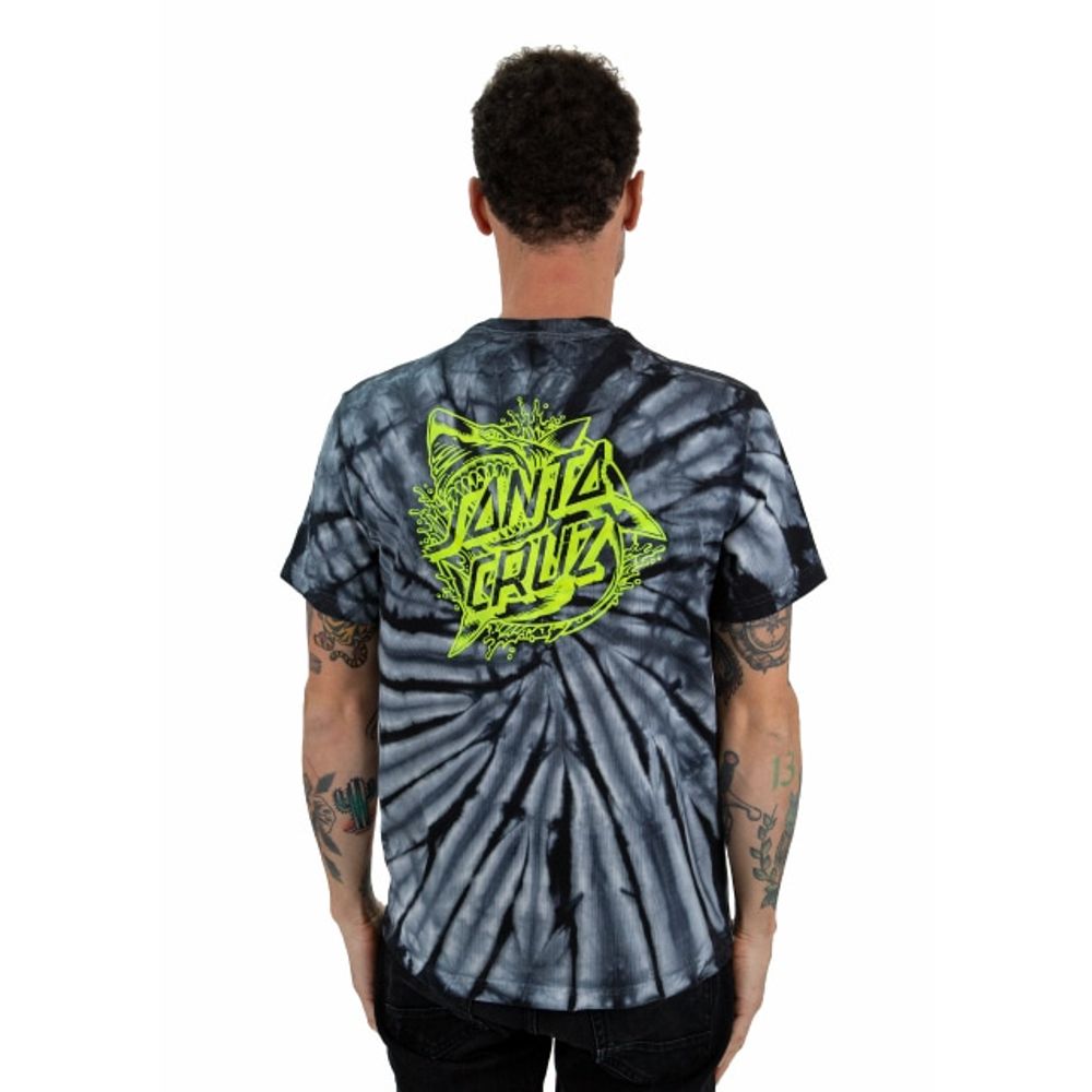 Playeras tie dye negras deals