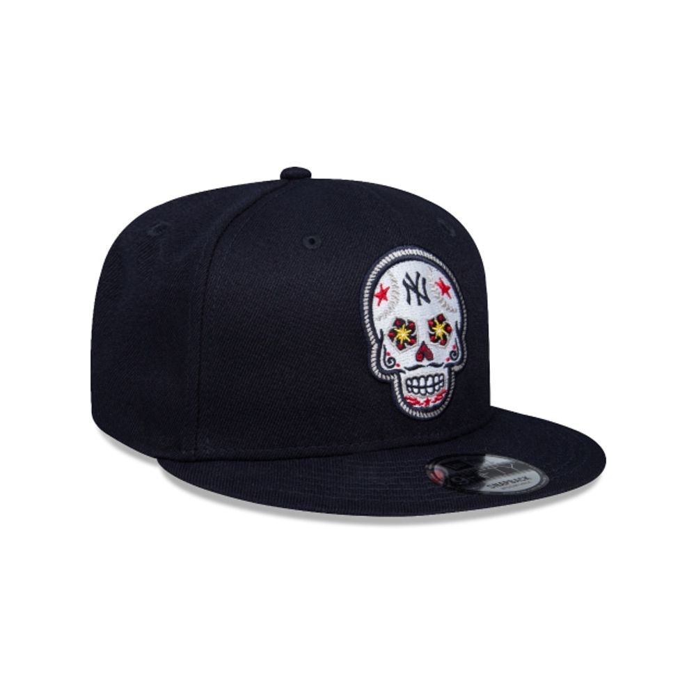 New York Yankees MLB Sugar Skull 9Fifty Navy Paseo Interlomas Mall
