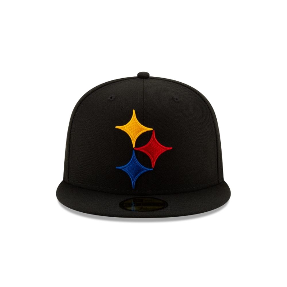 Pittsburgh steelers new era nfl discount logo elements collection 59fifty cap