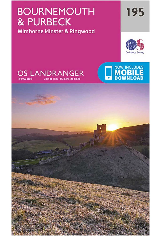 Ordnance Survey Bournemouth, Purbeck, Wimborne Minster & Ringwood ...