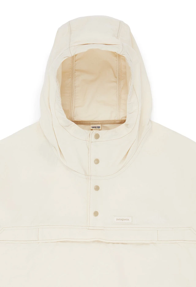 Patagonia Funhoggers Anorak Undyed Natural | The Sporting Lodge