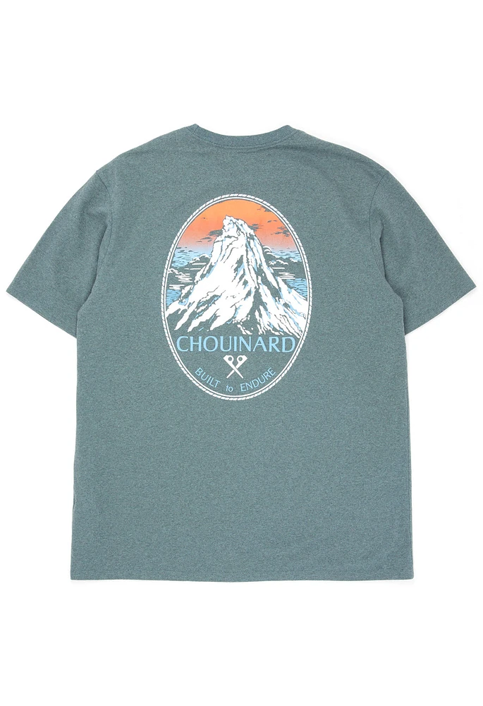 Patagonia Men's Long Sleeve Chouinard Crest Responsibili-Tee - Black