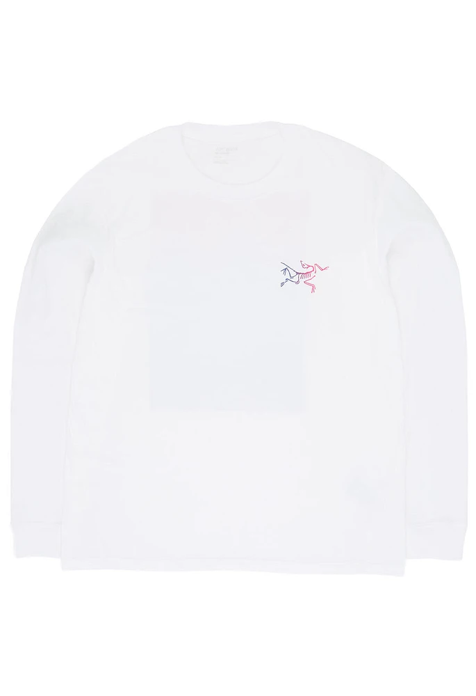Arc'teryx Men's Kragg Cotton Heatmap Long Sleeve T Shirt - White