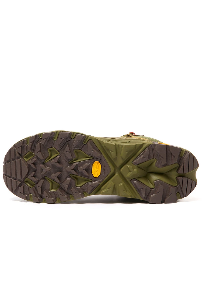 Hoka Anacapa Breeze Mid Men's Boots - Avocado/Burnt Ochre | King's