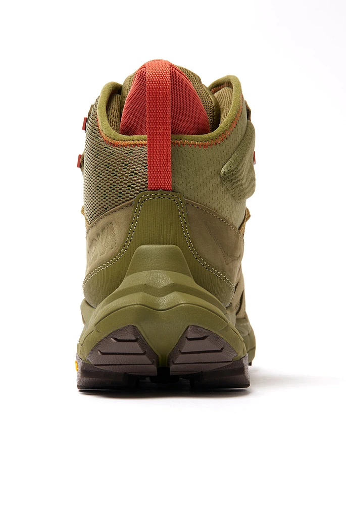 Hoka Anacapa Breeze Mid Men's Boots - Avocado/Burnt Ochre | King's