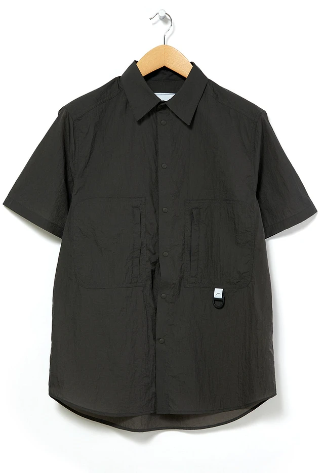 CAYL Men's Nylon Hiker Shirt - Dark Khaki | King's Cross