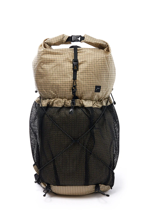 【CAYL】 Gaya Roll Top / Black (B-Grid Solid) CAYL Gaya Roll Top (cayl-grid solid) / Black