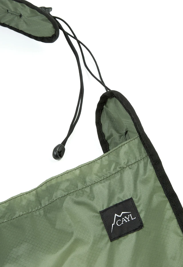 【CAYL】 light packable cross bag / yellow CAYL ケイル Light Packable Cross Bag - Nicetime Mountain