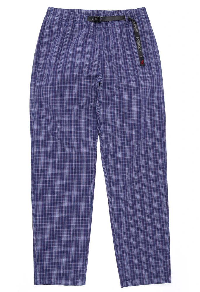 Gramicci Men's O.G. Yarn Dye Dobby Plaid Jam Pants - Deep Twilight