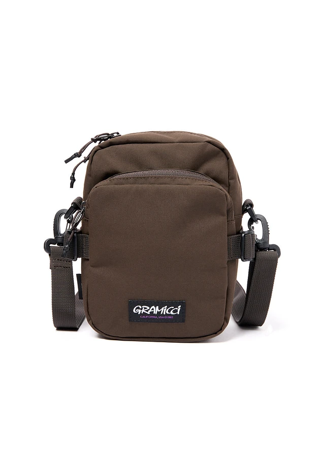 Gramicci Cordura Mini Shoulder Bag - Brown | King's Cross