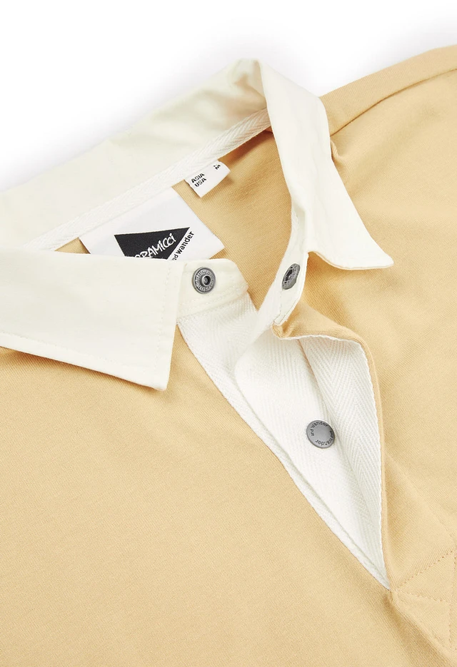 Gramicci x And Wander Tech Rugby Shirt - Yellow | King's Cross
