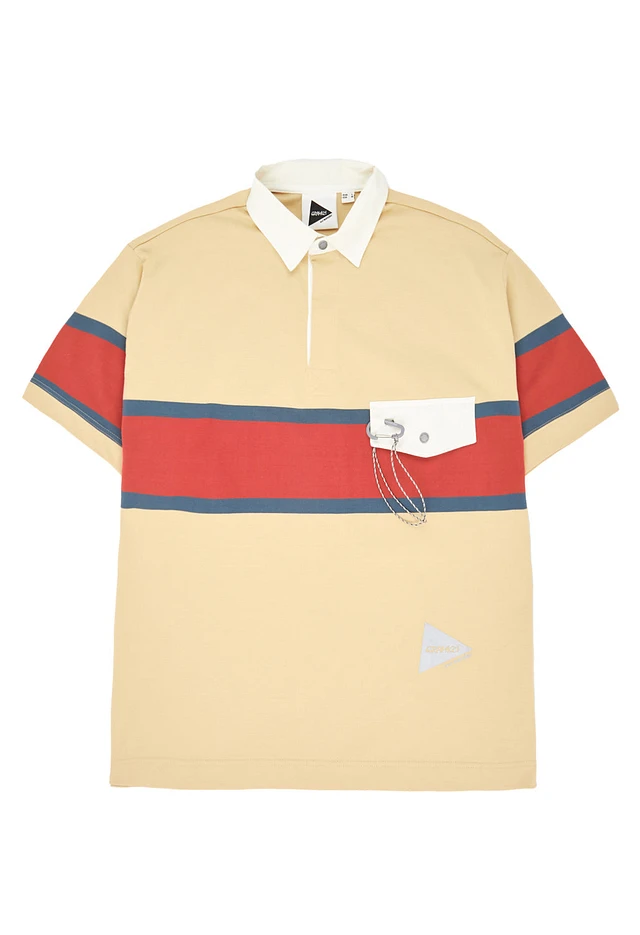 Gramicci x And Wander Tech Rugby Shirt - Yellow | King's Cross