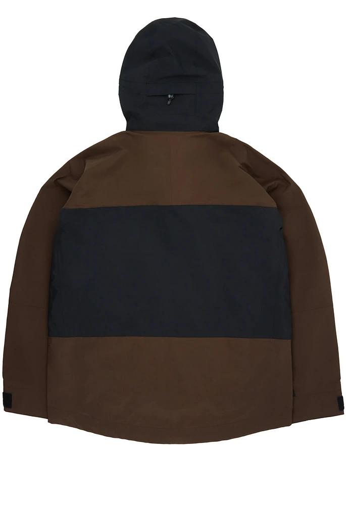 Goldwin Pertex Unlimited 2L Jacket - Jet Brown / Black | King's Cross