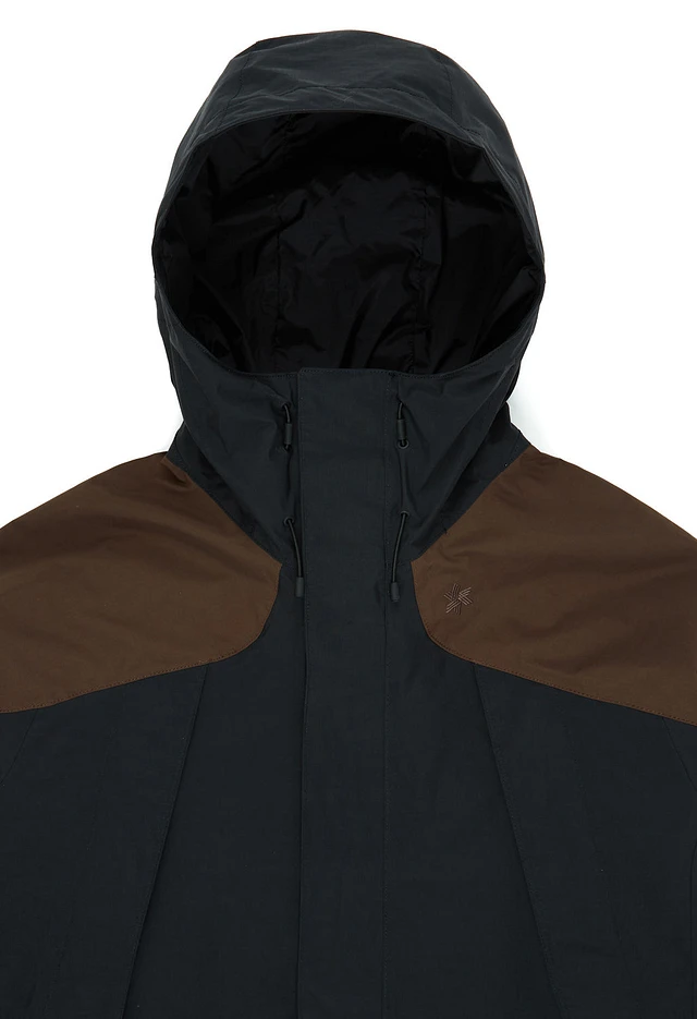 Goldwin Pertex Unlimited 2L Jacket - Jet Brown / Black | King's Cross