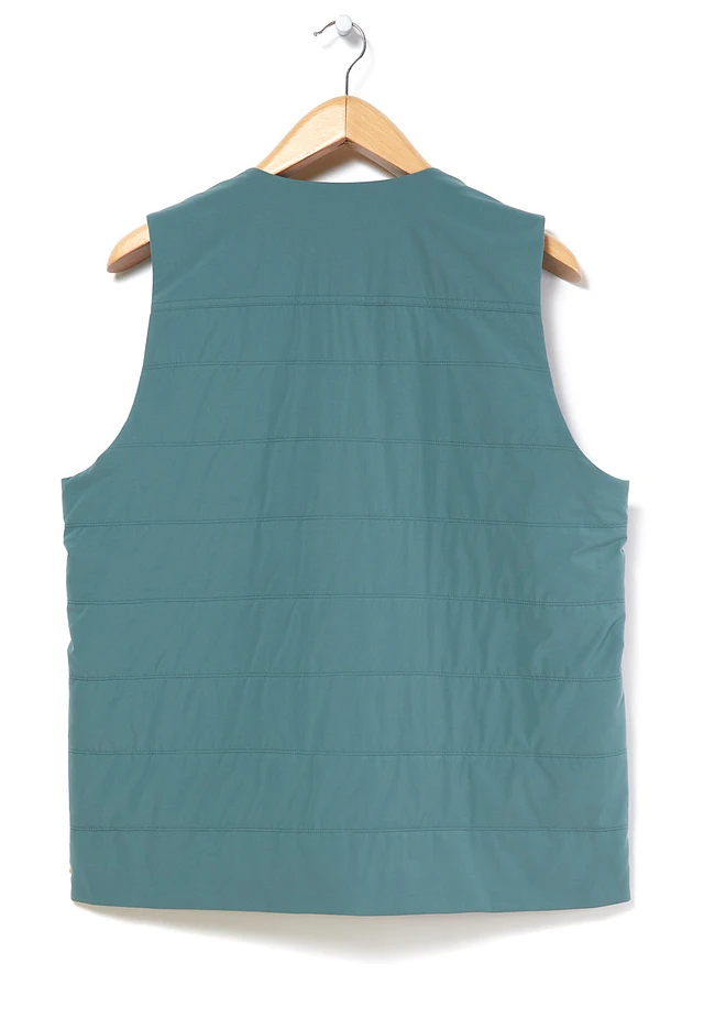 Snow Peak Flexible Insulated Vest - Balsam Green | King's Cross