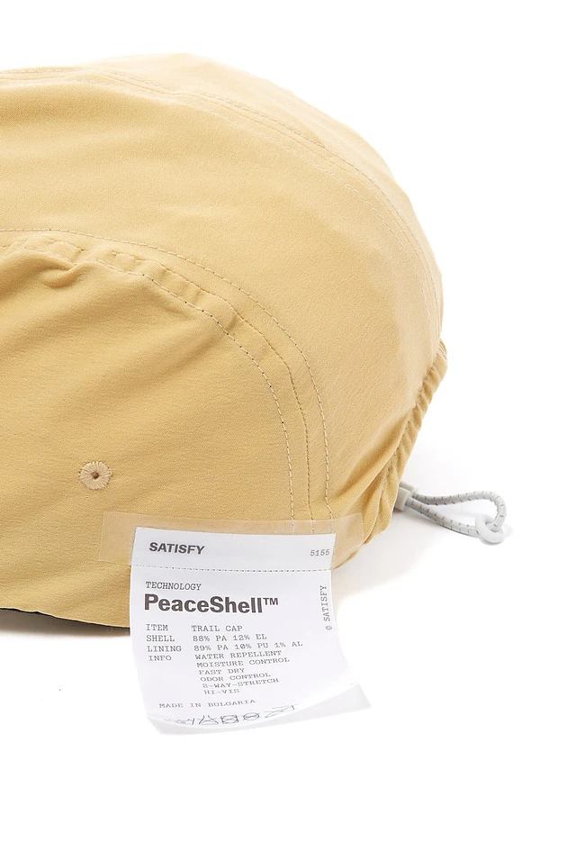 Satisfy Men's PeaceShell Trail Cap - Wheat | King's Cross