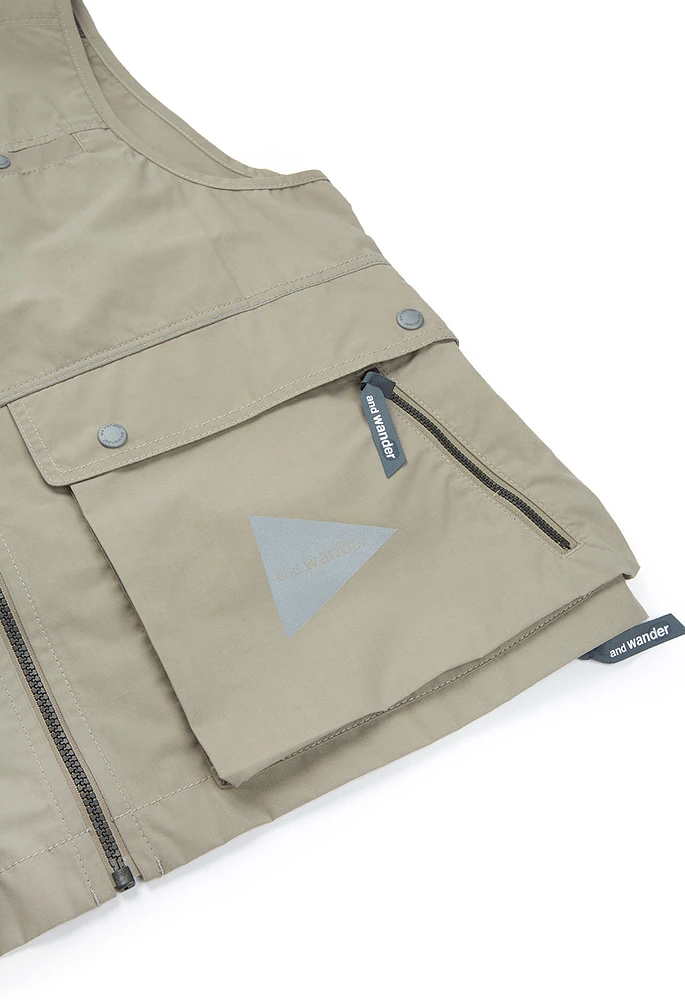 トップス and wander TOUGH ARAMID VEST DYNAMONUS and wander Men's